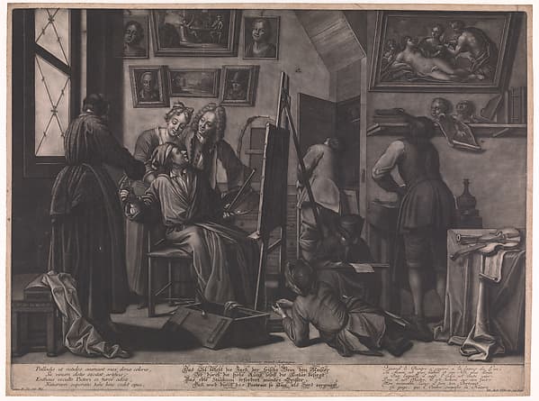 The Painter, by Jan Josef Horemans the Elder