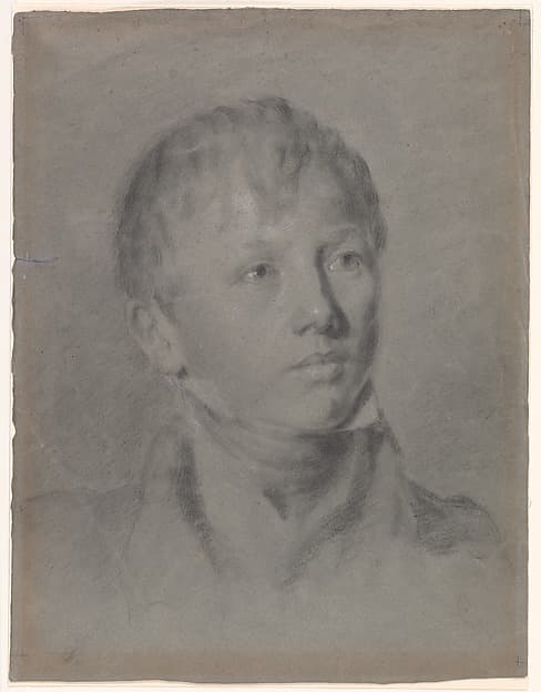 Portrait of a Young Man (recto); Sketch of a Venus (verso), by Richard Parkes Bonington