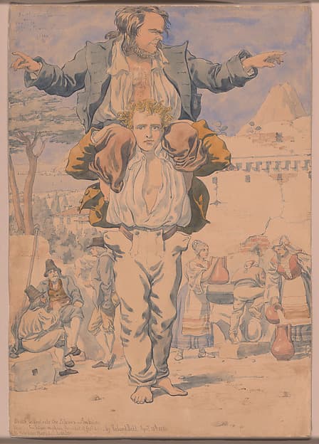 Sketch to Illustrate the Passions–Ambition, by Richard Dadd
