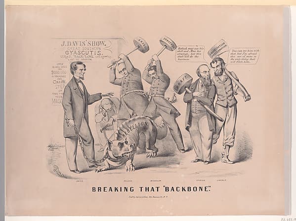 Breaking that "Backbone", by Benjamin Henry Day Jr.