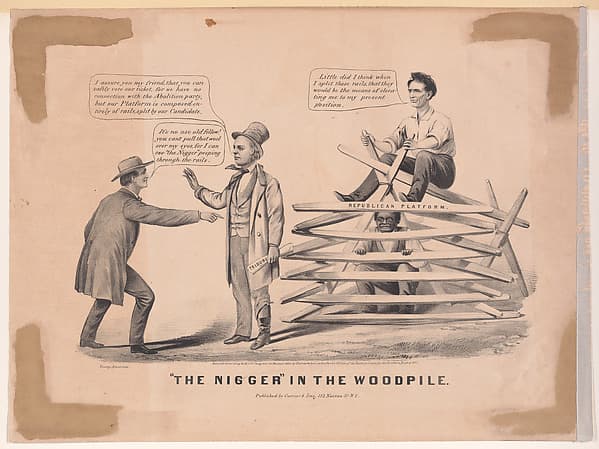 "The Nigger" in the Woodpile, by Louis Maurer