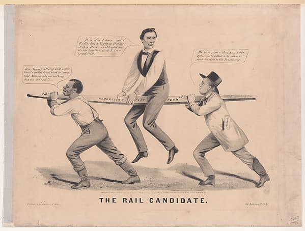 The Rail Candidate, by Louis Maurer