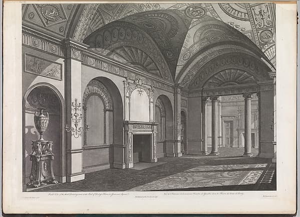 The Works in Architecture of Robert and James Adam, Esquires. Volume II. Containing the Five Following Numbers, viz... and vol. III, Containing the Remainder of the Designs..., by Robert Adam