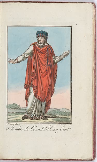 Costumes des Représentans du peuple francais, by Jacques Grasset de Saint-Sauveur