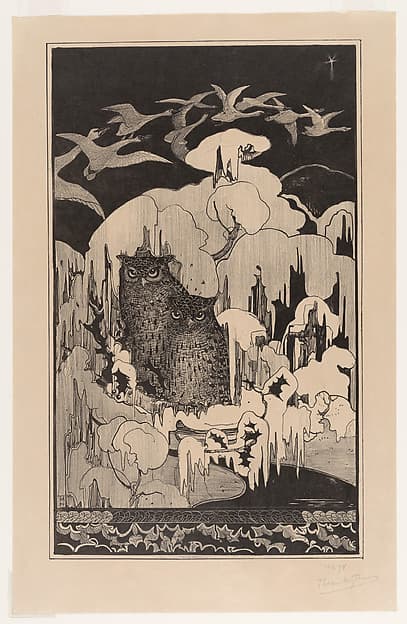Christmas Eve (Kerstnacht), by Theodorus van Hoytema
