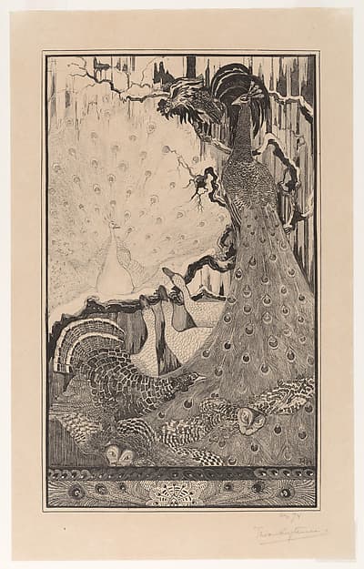 New Year (Nieuwjaar), by Theodorus van Hoytema