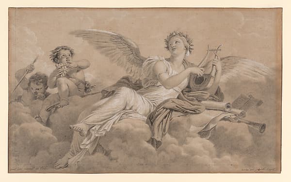 An Allegory of Lyric Poetry, by Marie Gabrielle Capet