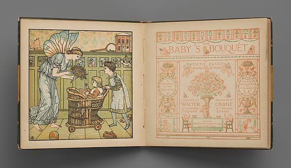 The Baby's Bouquet, A Fresh Bunch of Rhymes and Tunes, by Walter Crane