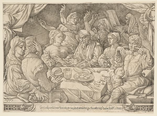 The Spanish Banquet, by Jan Cornelisz Vermeyen