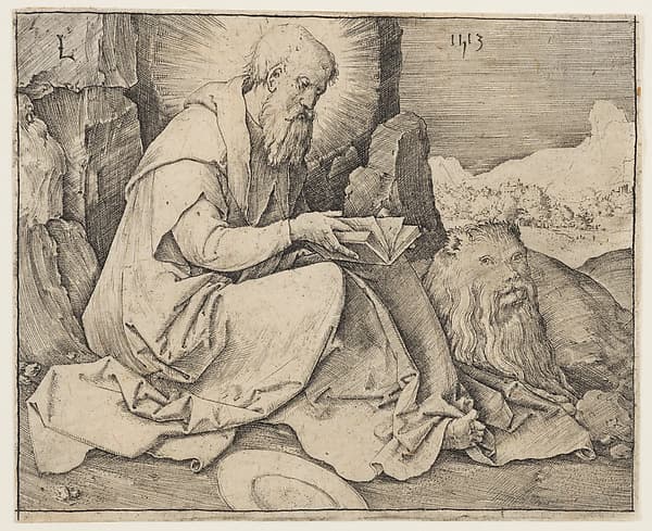 St. Jerome, by Lucas van Leyden