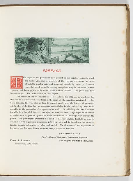 Art Year Book 1884, by New England Institute