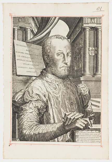 Antoine Perrenot de Granvelle, by Lambert Suavius