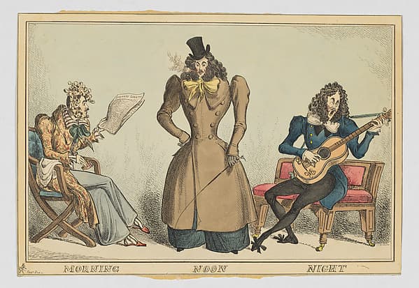 Morning Noon and Night, by William Heath ('Paul Pry')