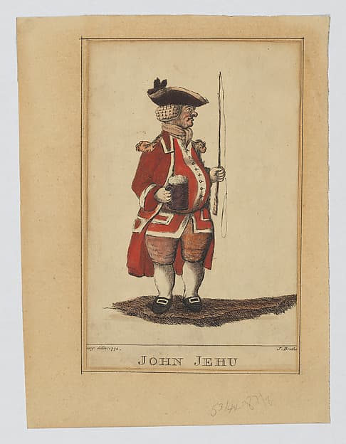 John Jehu, L'Inghilterra, by James Bretherton