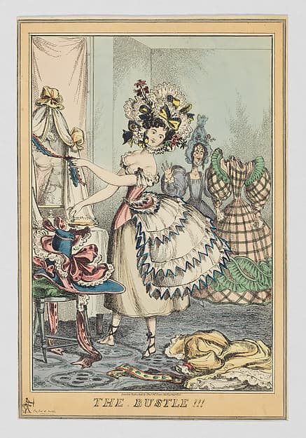 The Bustle!!!, by William Heath ('Paul Pry')