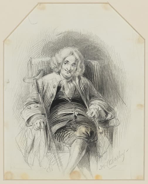 Uncle Toby, from Laurence Sterne's "Tristram Shandy", by Felix Octavius Carr Darley