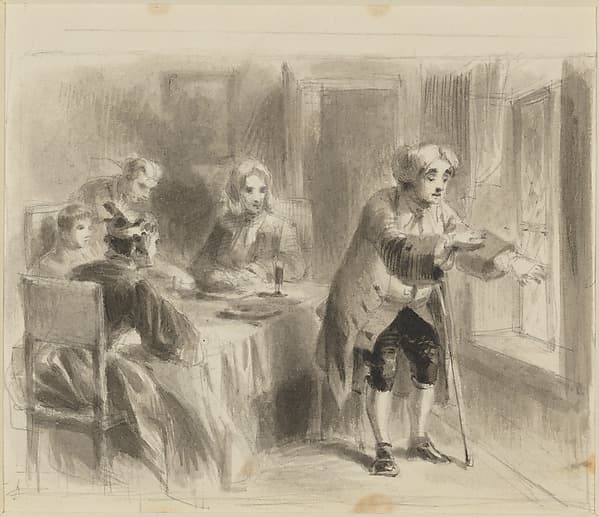 Uncle Toby and the Fly, from Laurence Sterne's "Tristram Shandy", by Felix Octavius Carr Darley