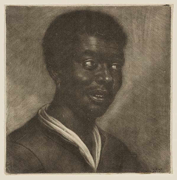 Head of a Black Man, by Wallerant Vaillant