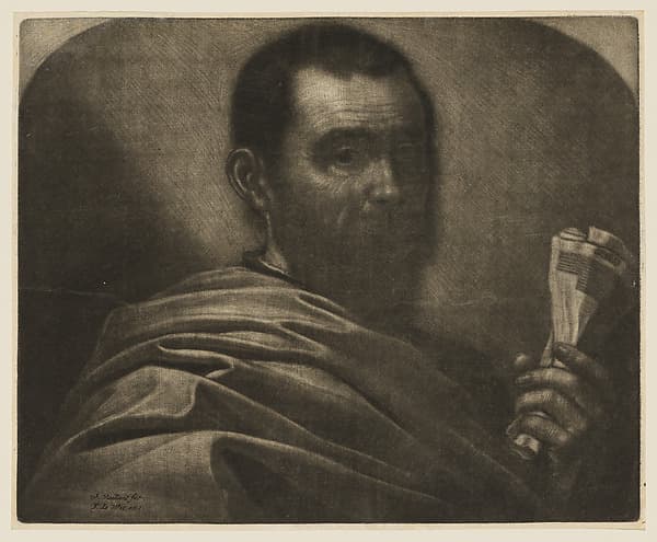 Man Holding a Scroll, by Wallerant Vaillant