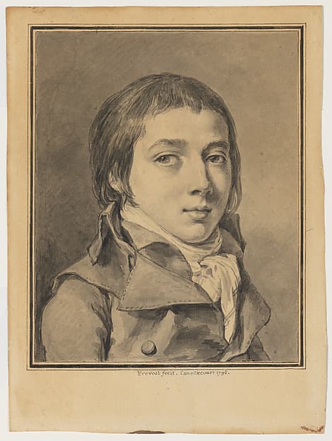 Portrait of a Boy, by Bonaventure Louis Prévost