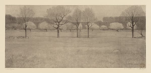 Orchard, by Elbridge Kingsley
