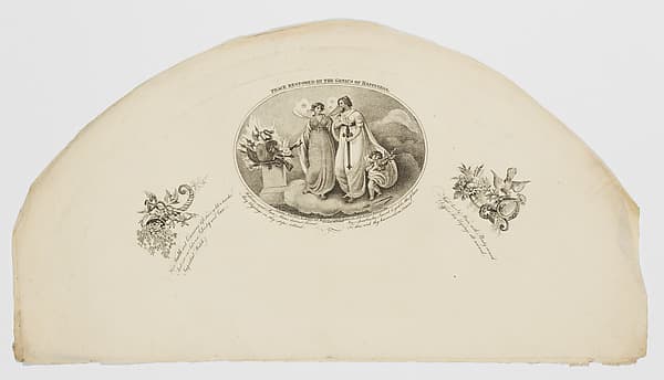 Peace Restored by the Genius of Happiness, by George Wilson