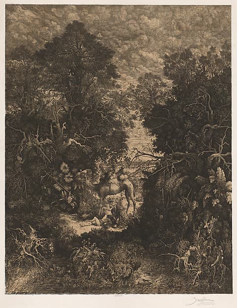 The Good Samaritan, by Rodolphe Bresdin