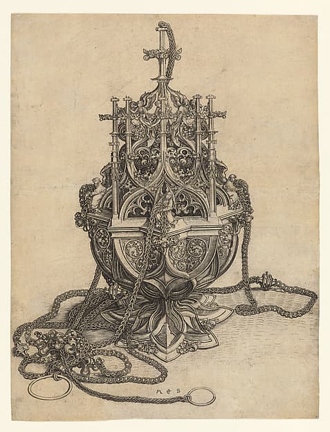 The Censer, by Martin Schongauer