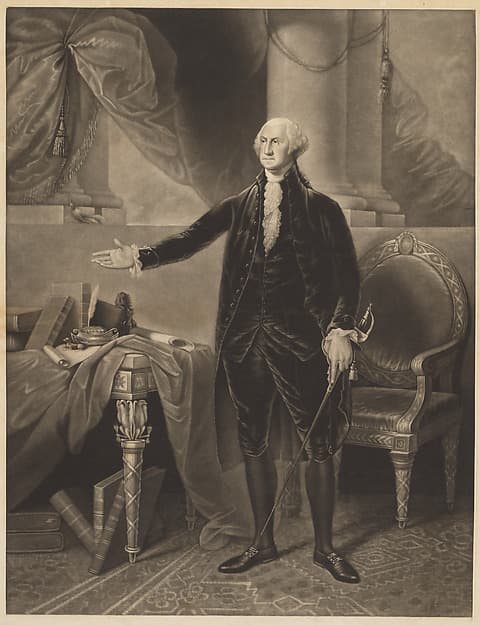 George Washington, by Edward Savage