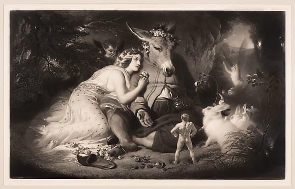 A Midsummer Night's Dream (Shakespeare, Act 4, Scene 1), by Sir Edwin Henry Landseer