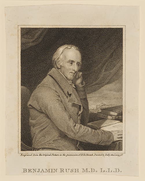 Benjamin Rush M.D. L.L.D., by William Satchwell Leney