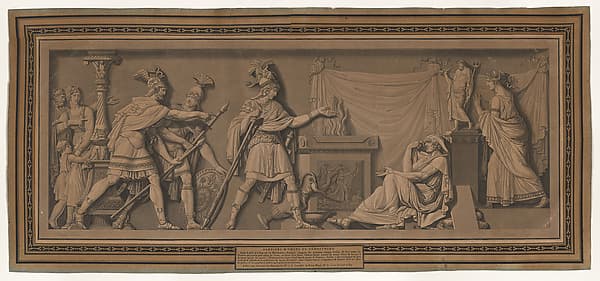 The Last Moments of Demosthenes, by Jean François Janinet