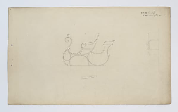 Half Panel Cutter #3806 - 22147 (record), by Brewster & Co.