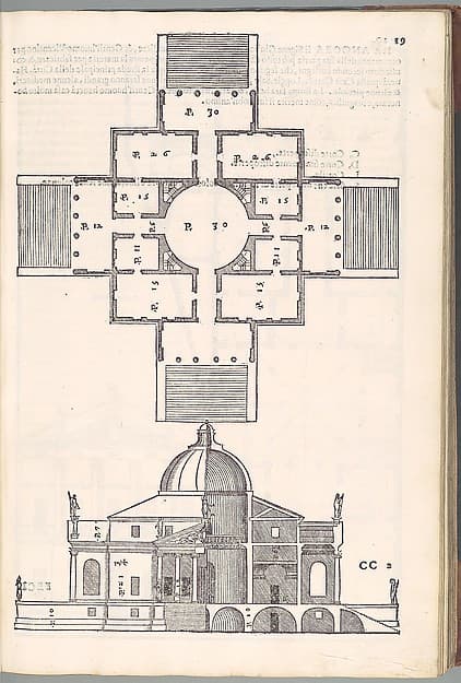 I quattro libri dell'architettura di Andrea Palladio. Ne'quale dopo un breue trattato de' cinque ordini, by Andrea Palladio