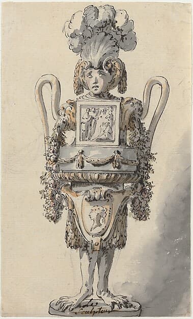 Caricature of a Sculptor, by Jean Charles Delafosse