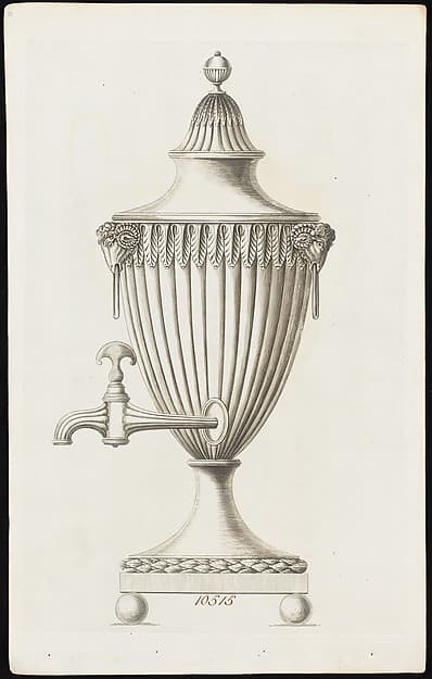 Hot Water Urn, by Matthew Boulton