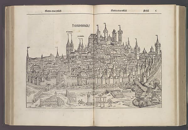 (Liber chronicarum) Registrum huius operis libri cronicarum cum figuris et ymagibus ab inicio mundi, by Hartmann Schedel
