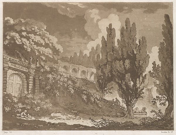 La Jeu de la Palette, by Jean Claude Richard, Abbé de Saint-Non