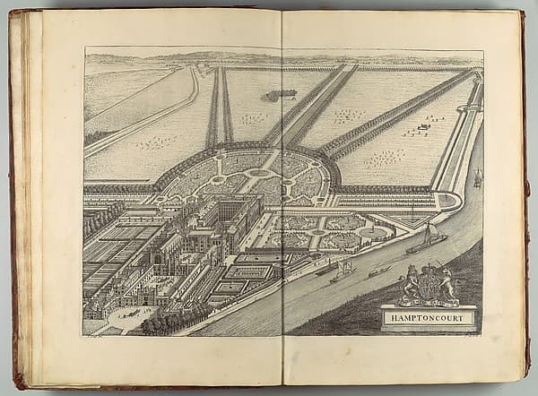 Nouveau Theatre de la Grande Bretagne: Ou Description Exacte des Palais de La Reine, et des Maisons les plus considerables...de la Grande Bretagne, by Johannes Kip