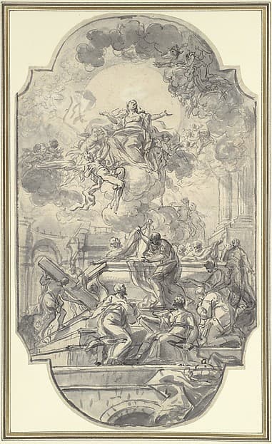 The Assumption of the Virgin, by Francesco de Mura