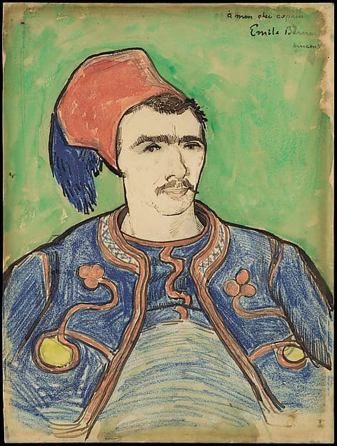 The Zouave, by Vincent van Gogh