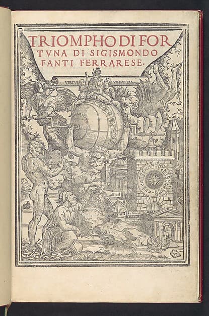 Triompho di Fortuna, by Sigismundo Fanti