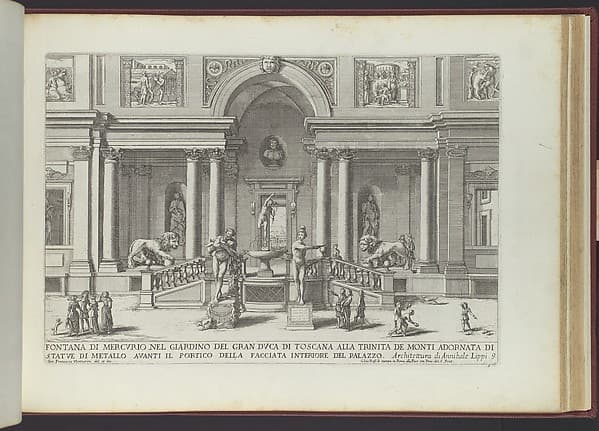 Le Fontane ne' Palazzi e ne' Giardini di Roma con li Loro Prospetti et Ornamenti, by Giovanni Battista Falda