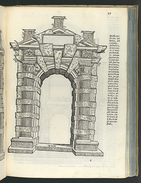 Tutte l'opere d'architettura, by Sebastiano Serlio