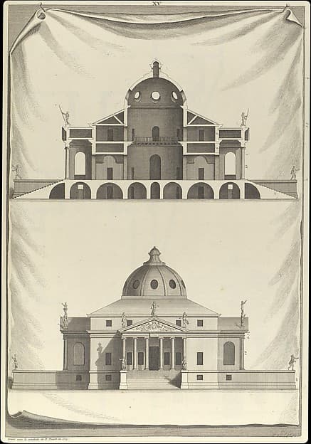 The Architecture of A. Palladio in Four Books containing a Short Treatise on the Five Orders (L'Architecture de A. Palladio en quatre livres... / Il quattro libri dell'architettura), by Andrea Palladio