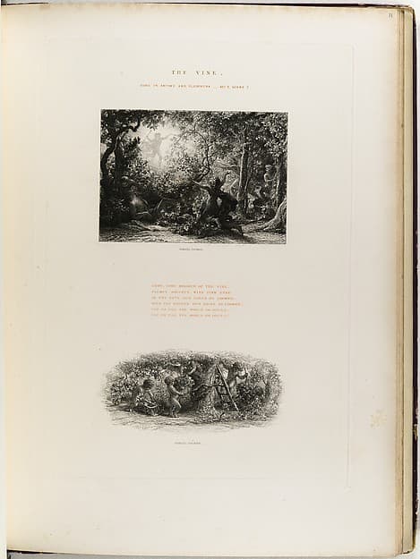 Songs of Shakespeare, Illustrated by the Etching Club, by William Shakespeare