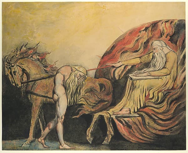 God Judging Adam, by William Blake