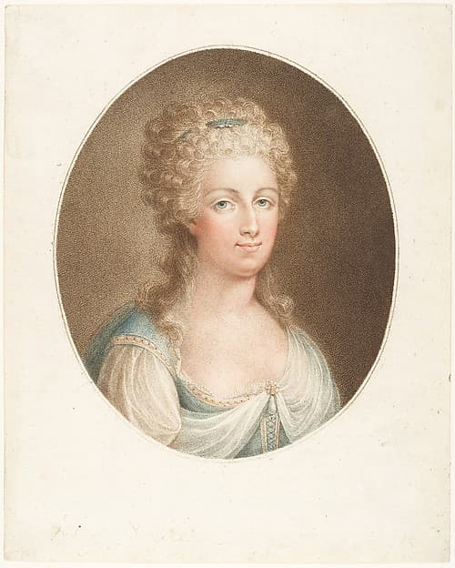 Portrait of Marie Antoinette, by Anonymous, French, 18th century