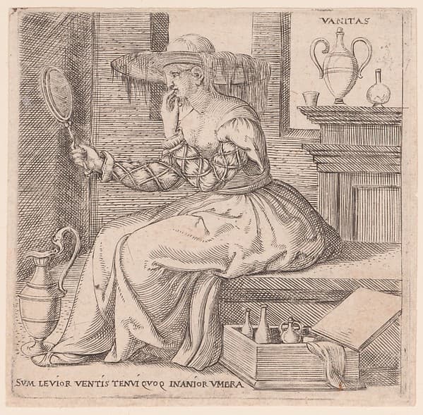 Vanity, by Enea Vico