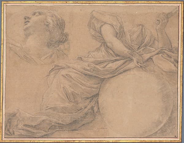 Study for the Muse Urania, by Michel Dorigny